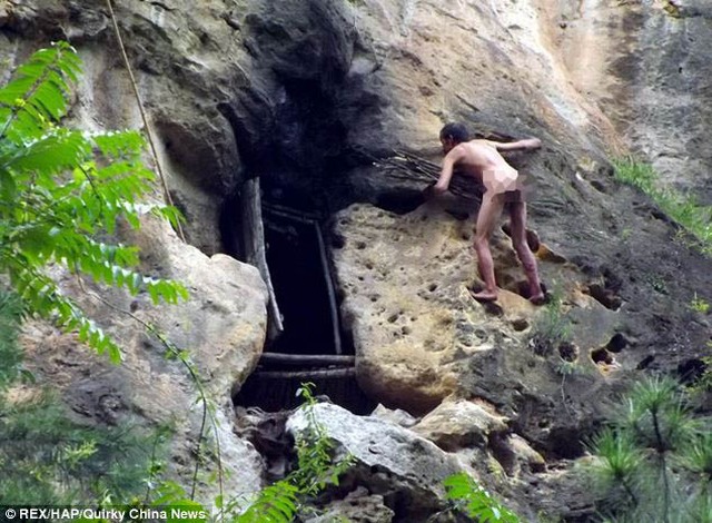Trung Quốc phát hiện 'người rừng' sống trong hang động suốt 20 năm